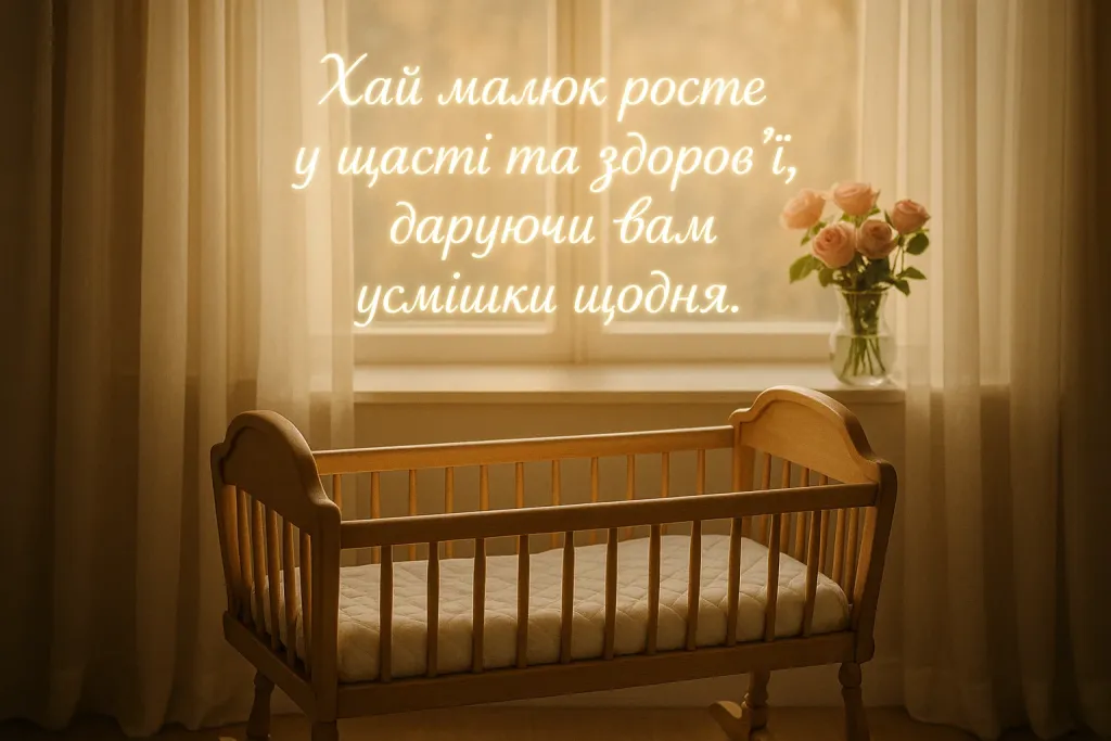 Привітання подружки з народженням дитини