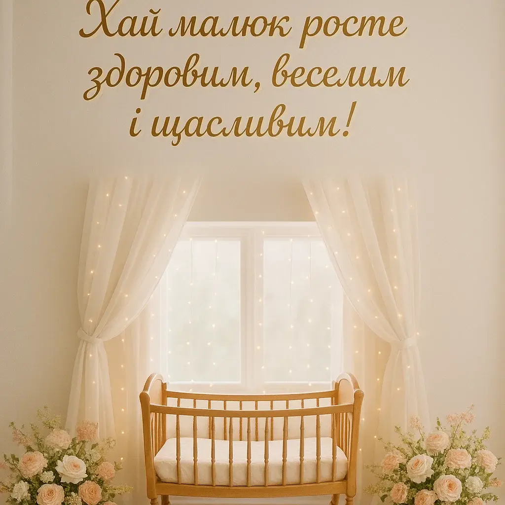 Привітання подружки з народженням дитини
