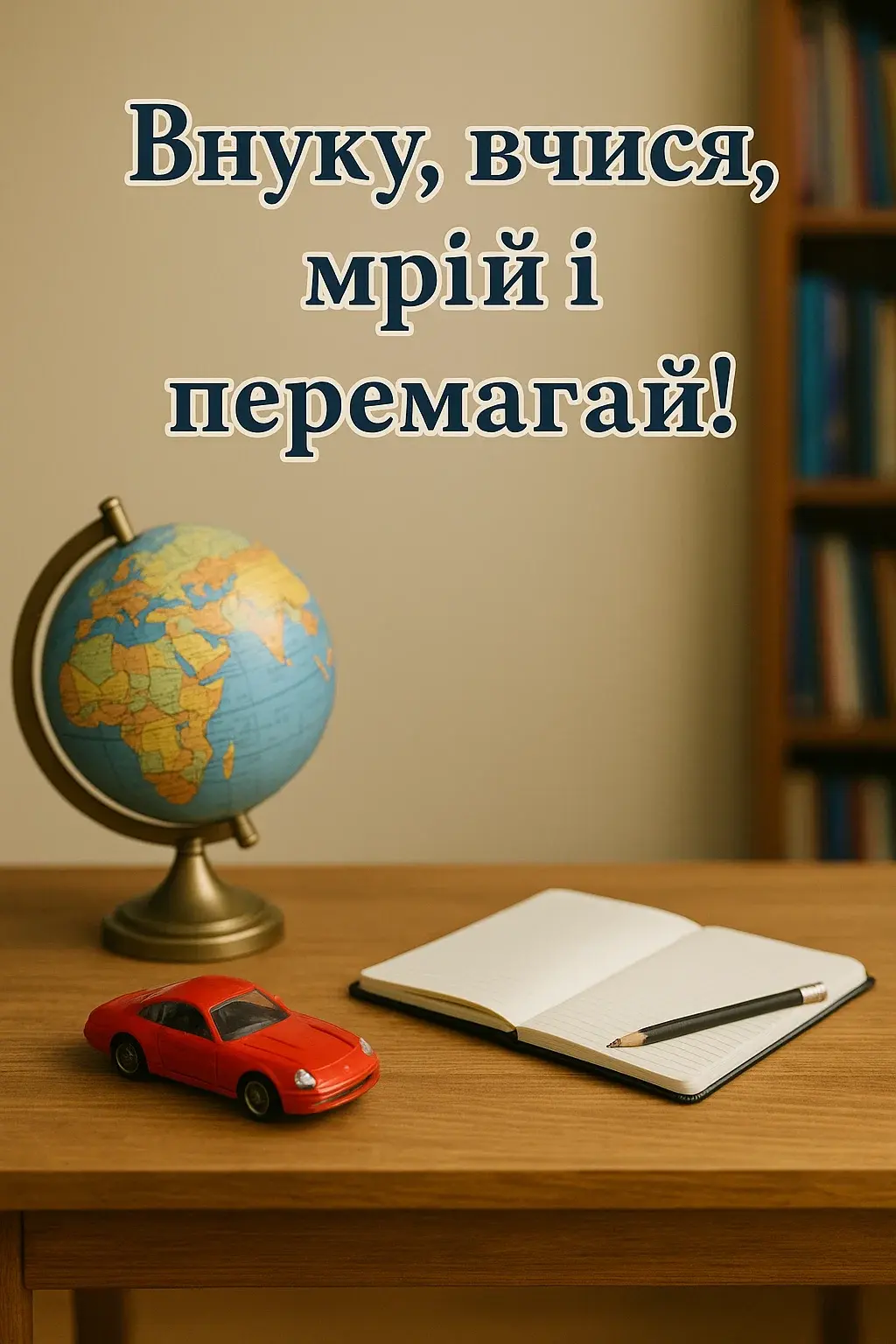 Привітання внука від бабусі і дідуся Привітання внука від бабусі і дідуся