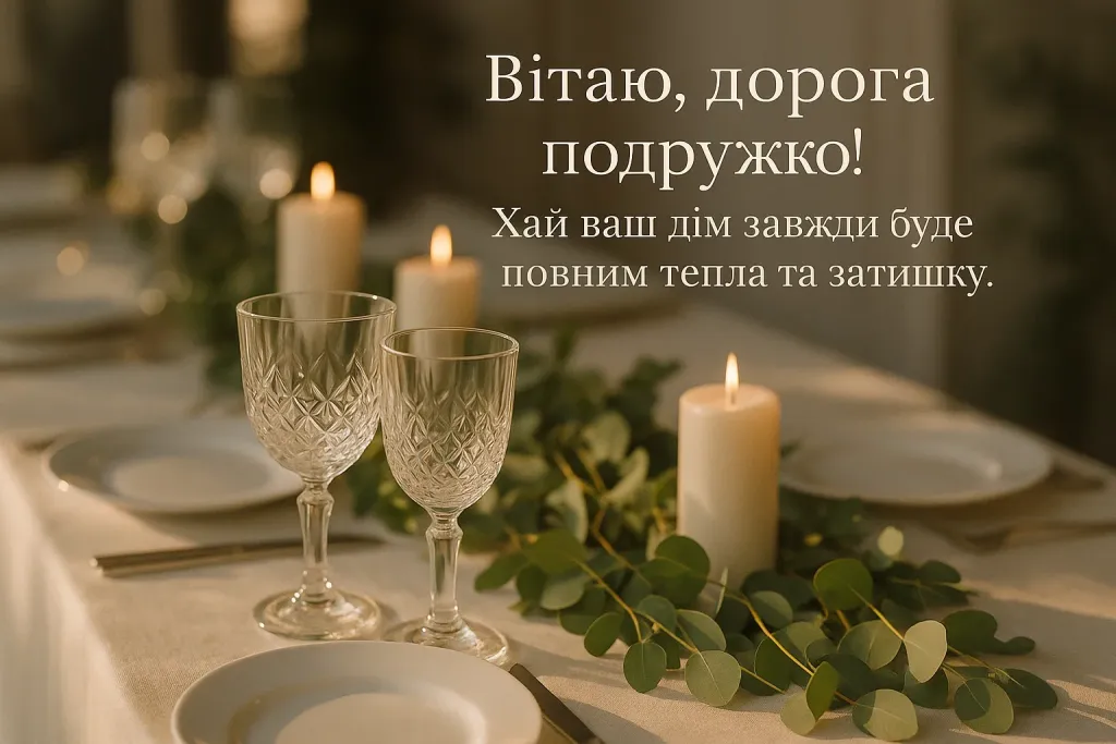 Привітання подружки з весіллям