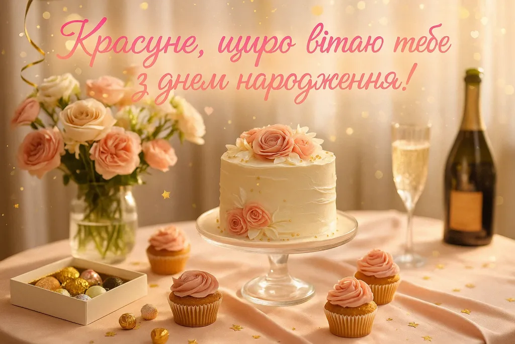 Привітання з днем народження подружці