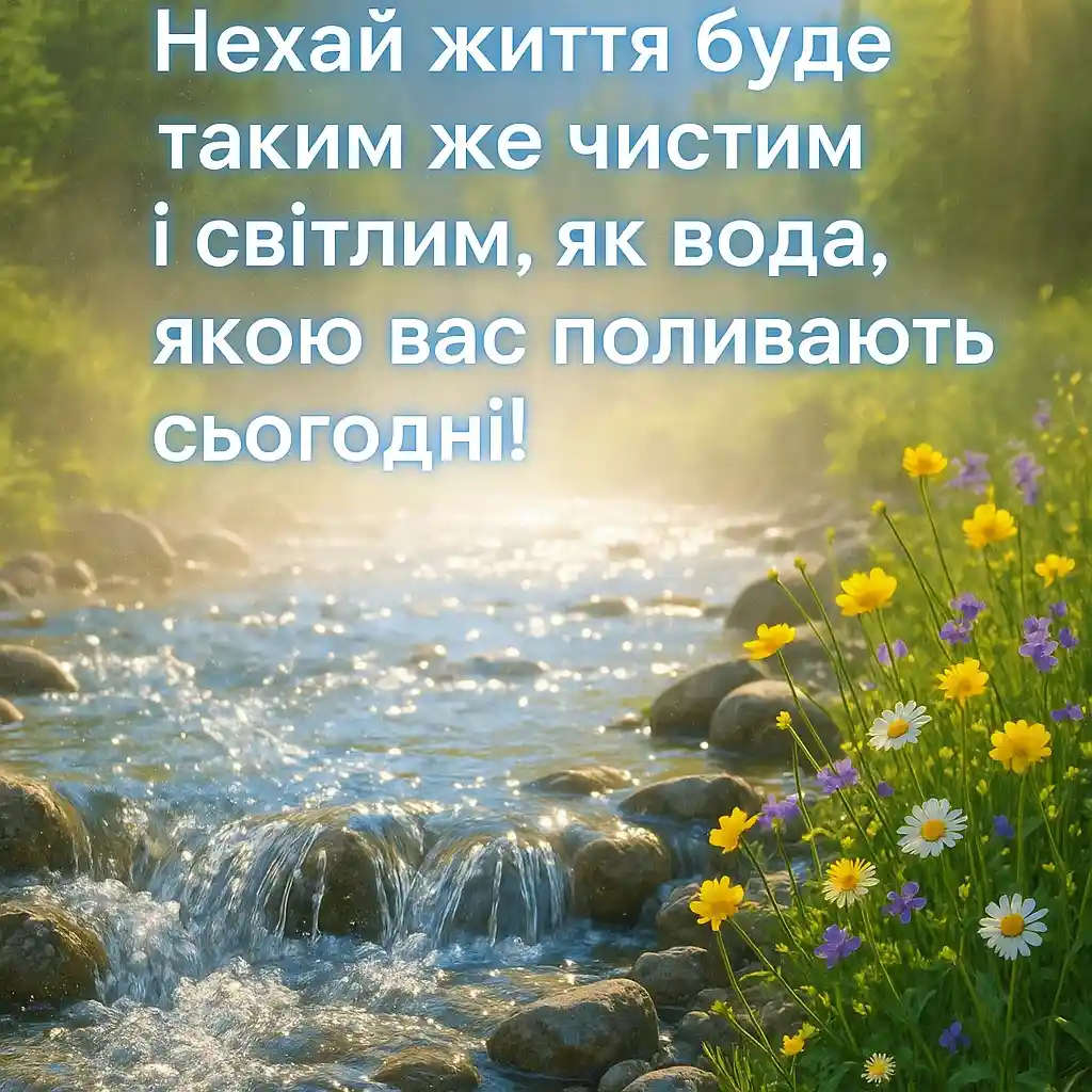 Привітання з поливаним понеділком
