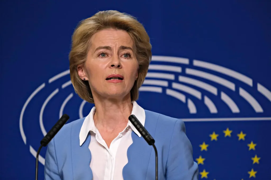 Літак фон дер Ляєн у Болгарії сідав за паперовими картами через збої GPS