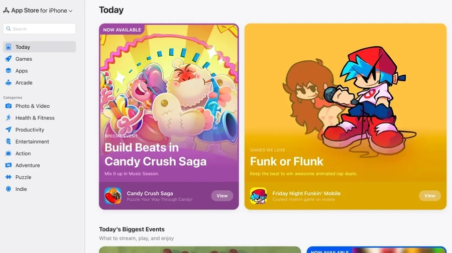 Apple представила оновлену вебверсію App Store з підтримкою усіх своїх платформ