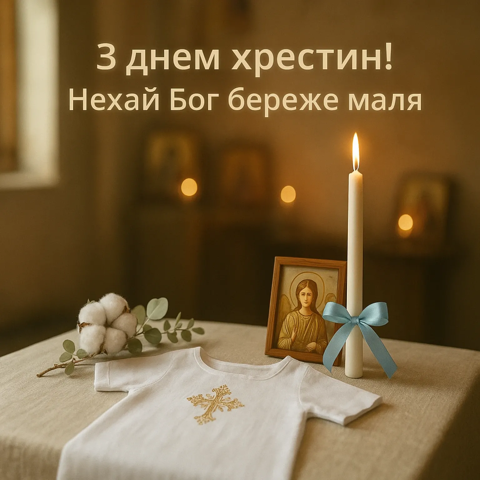 Привітання з хрестинами