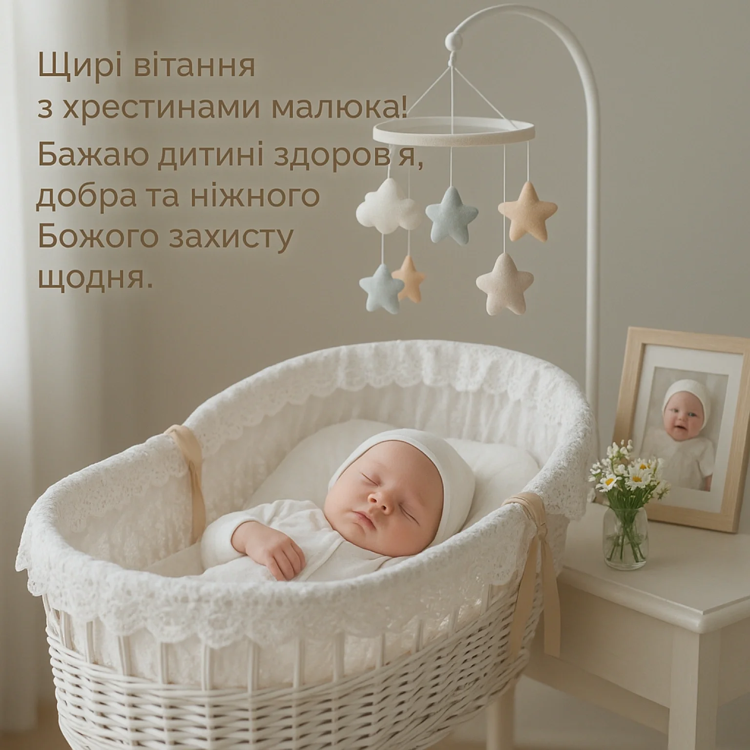 Привітання з хрестинами