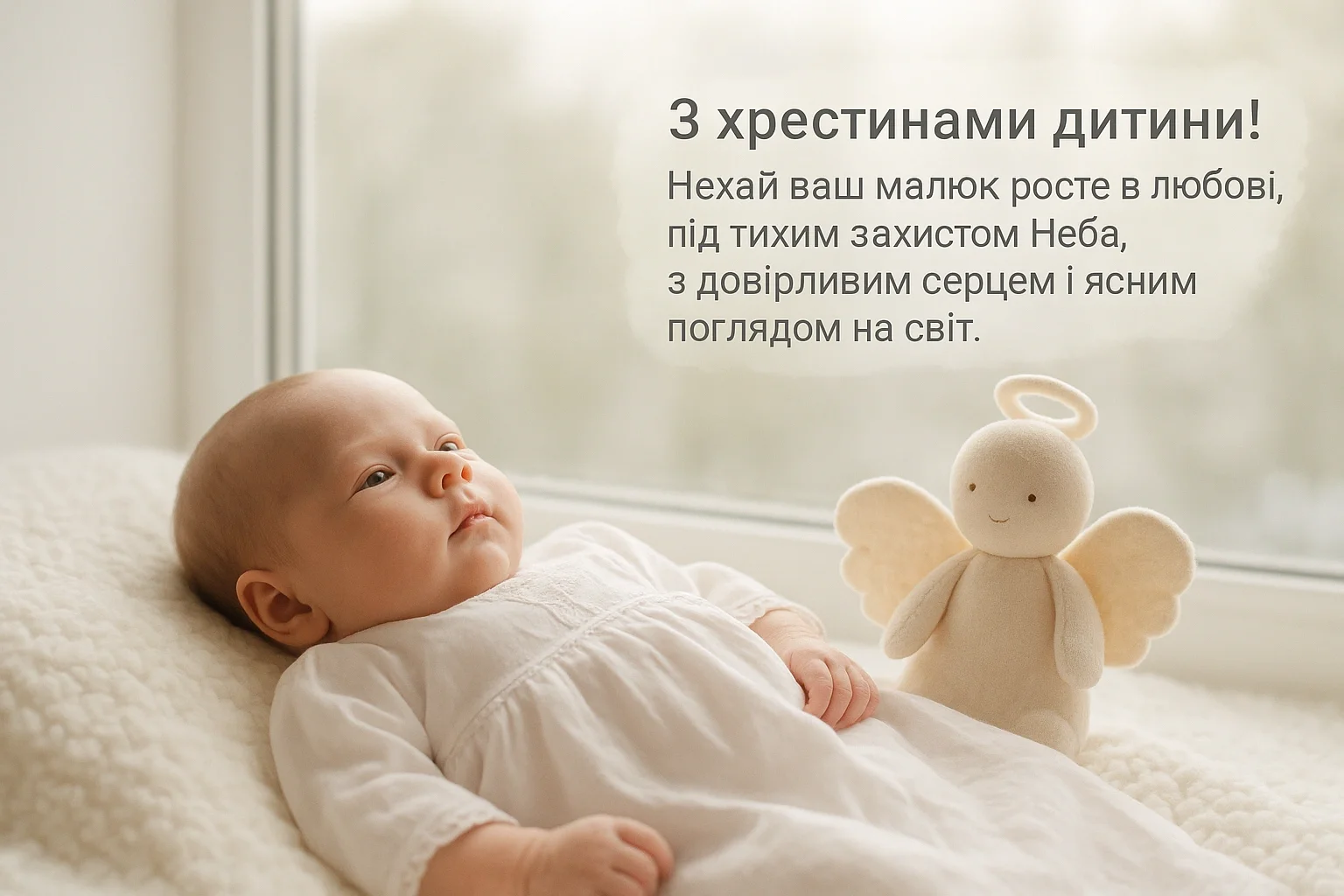 Привітання з хрестинами