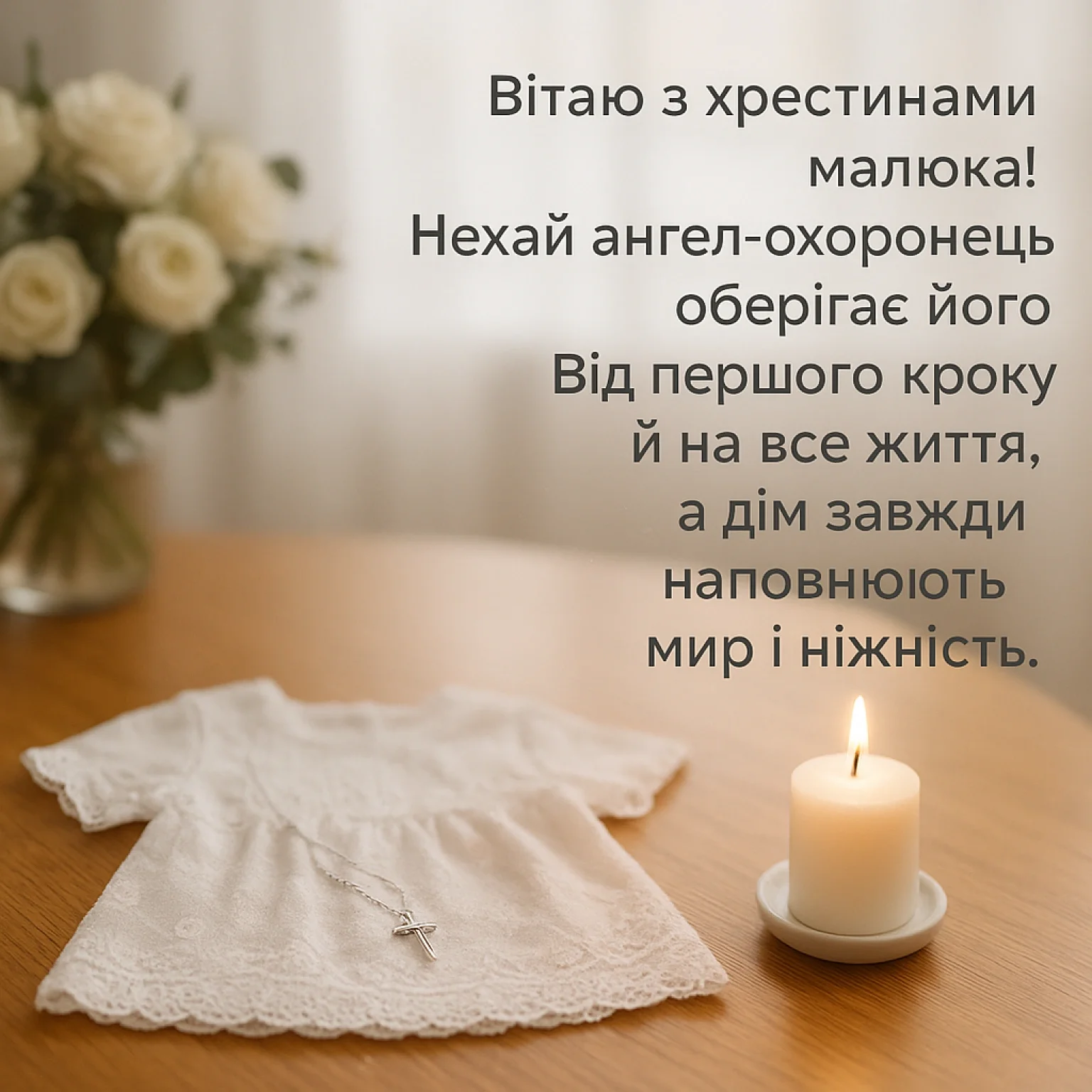 Привітання з хрестинами