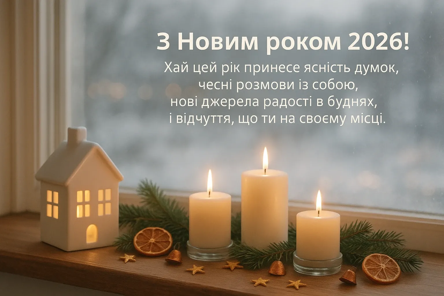 Привітання з новим роком 2026
