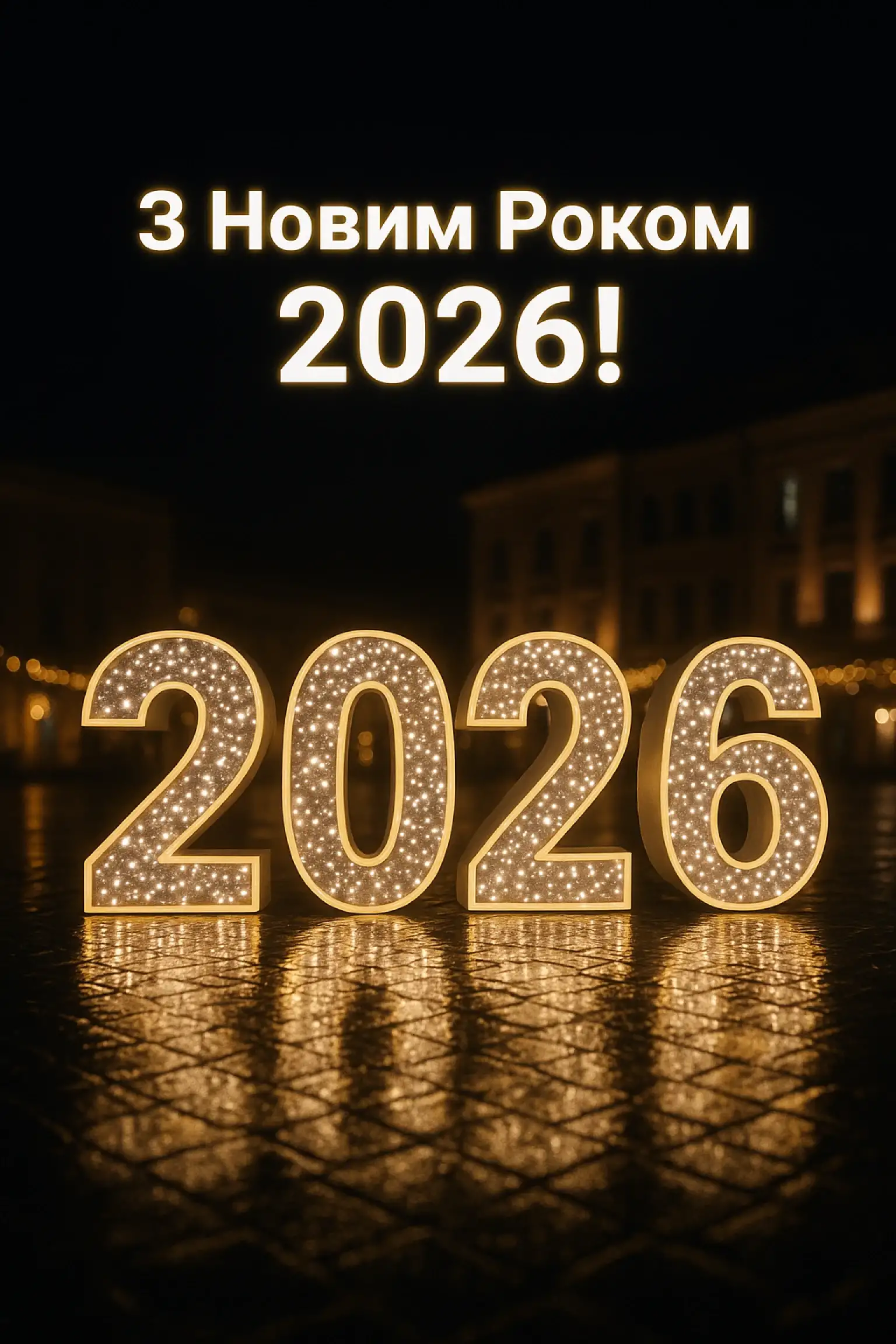 Привітання з новим роком 2026