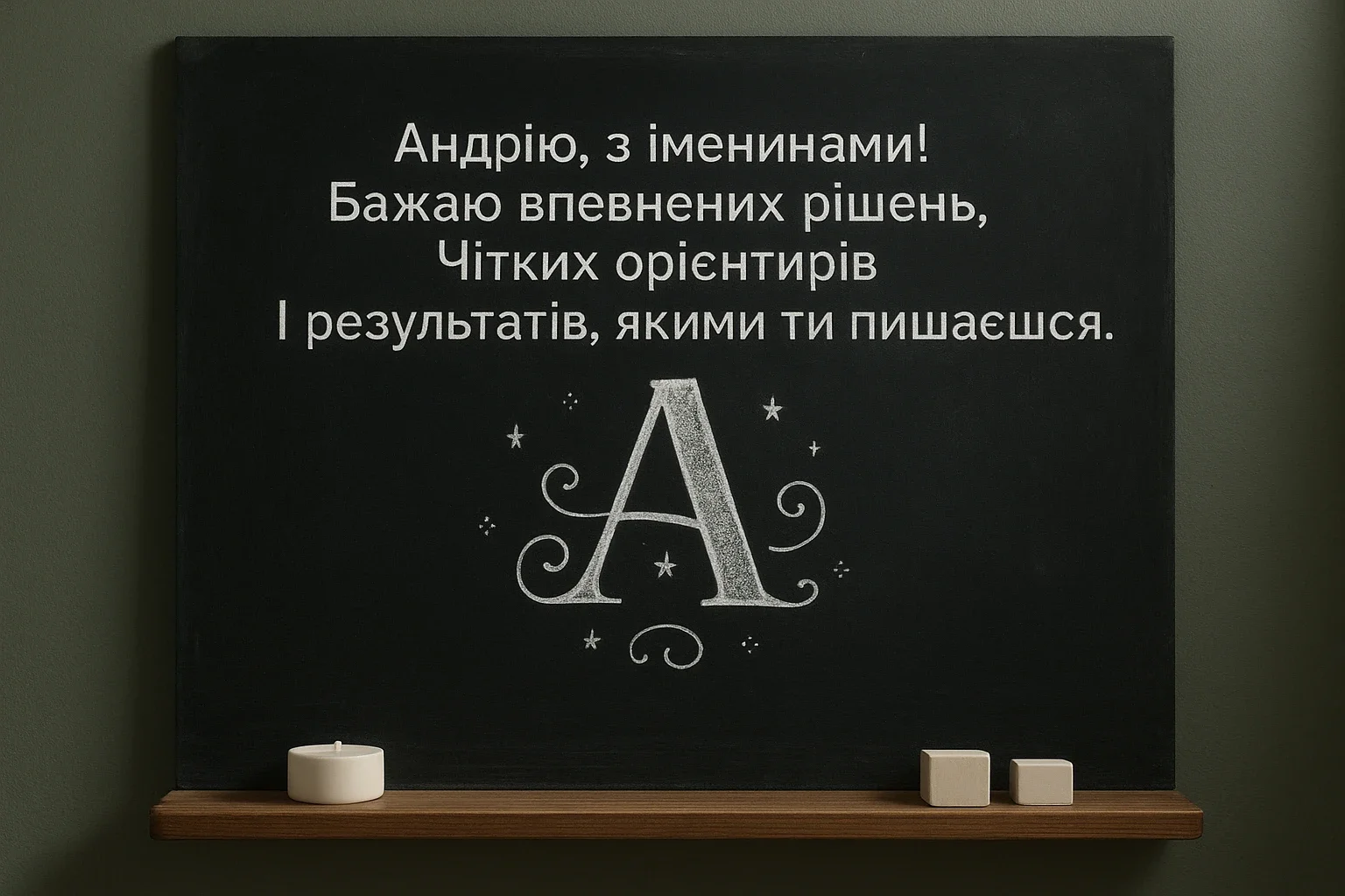 Привітання з іменинами Андрія