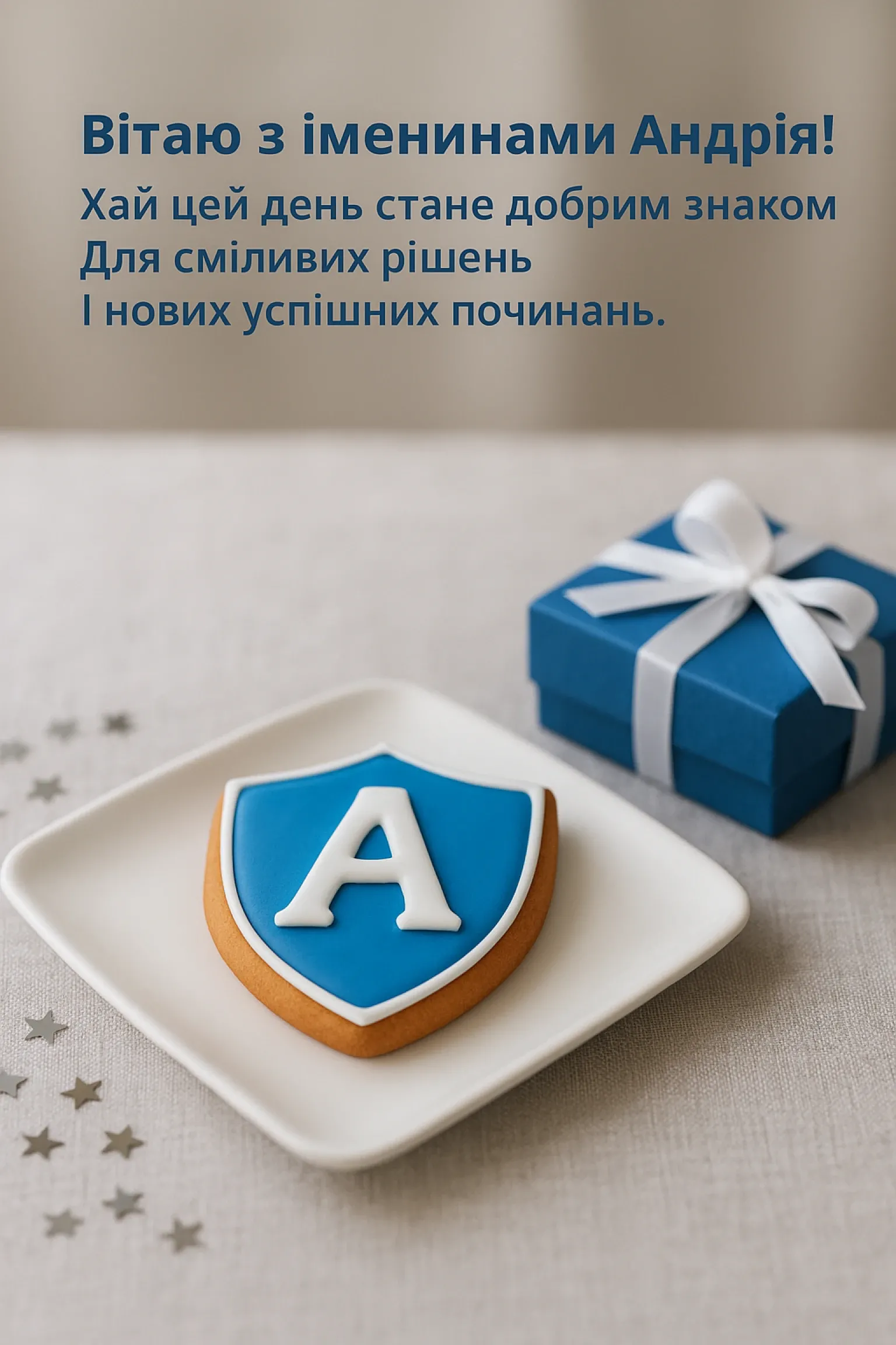 Привітання з іменинами Андрія
