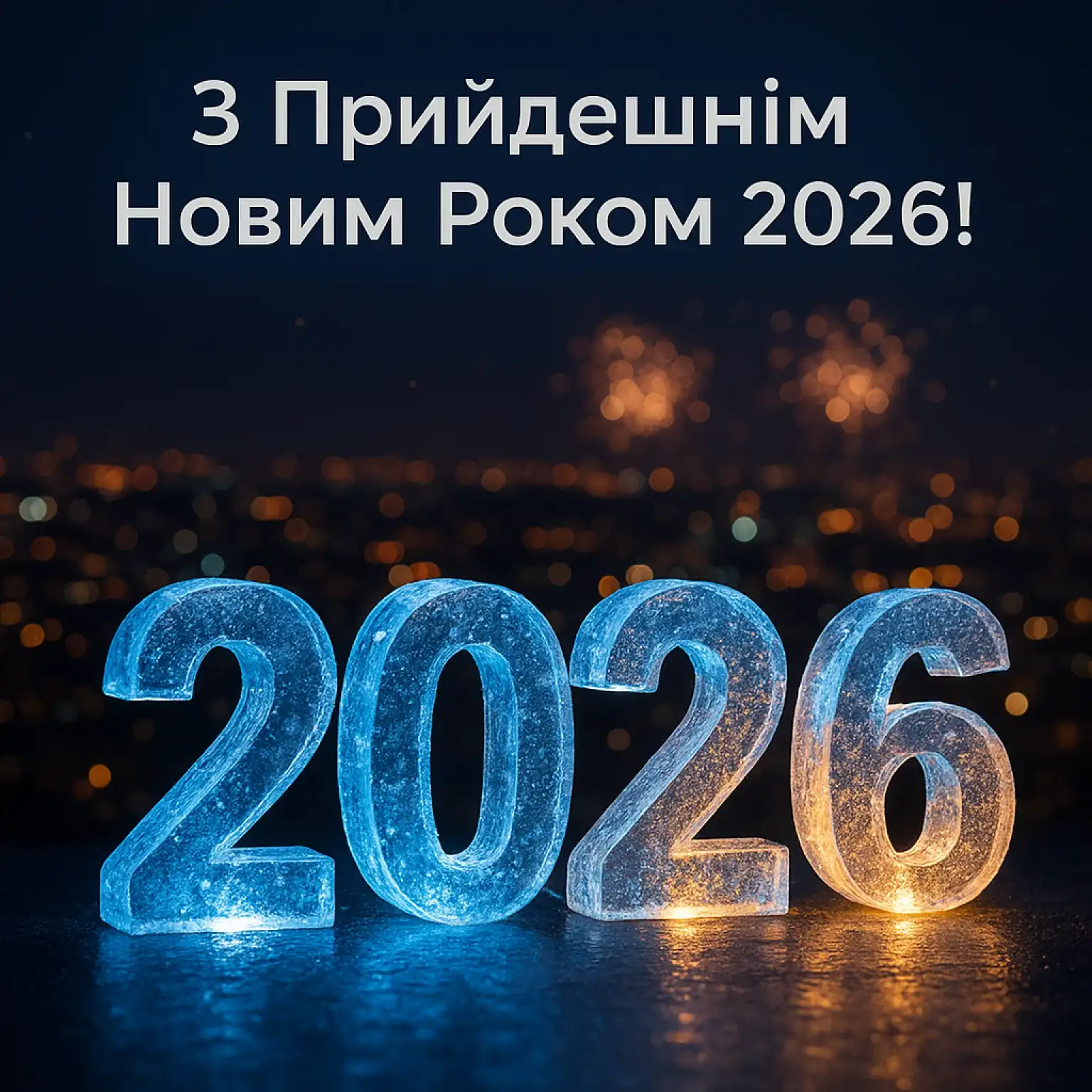Привітання з прийдешнім новим роком 2026: коли чекаєш дива