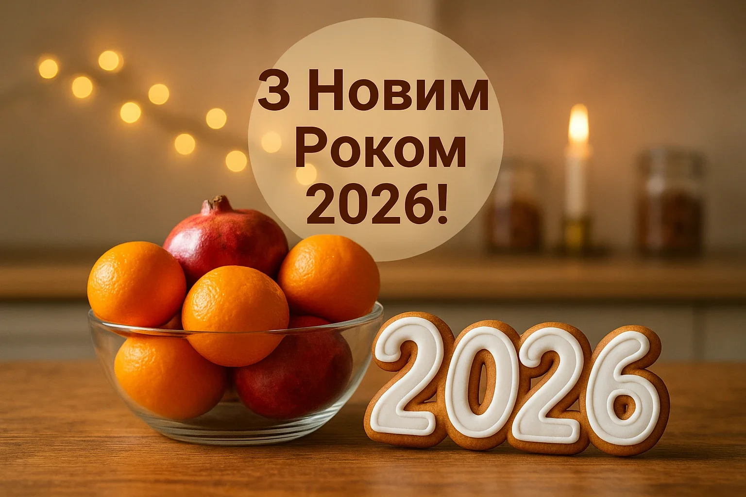 Привітання з новим роком 2026