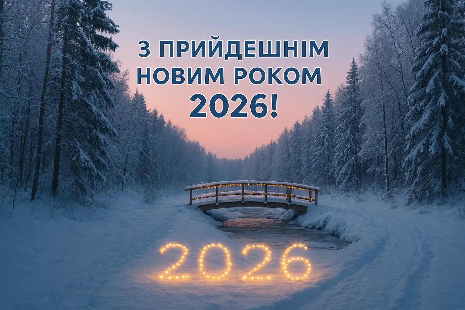 Привітання з прийдешнім новим роком 2026: коли чекаєш дива