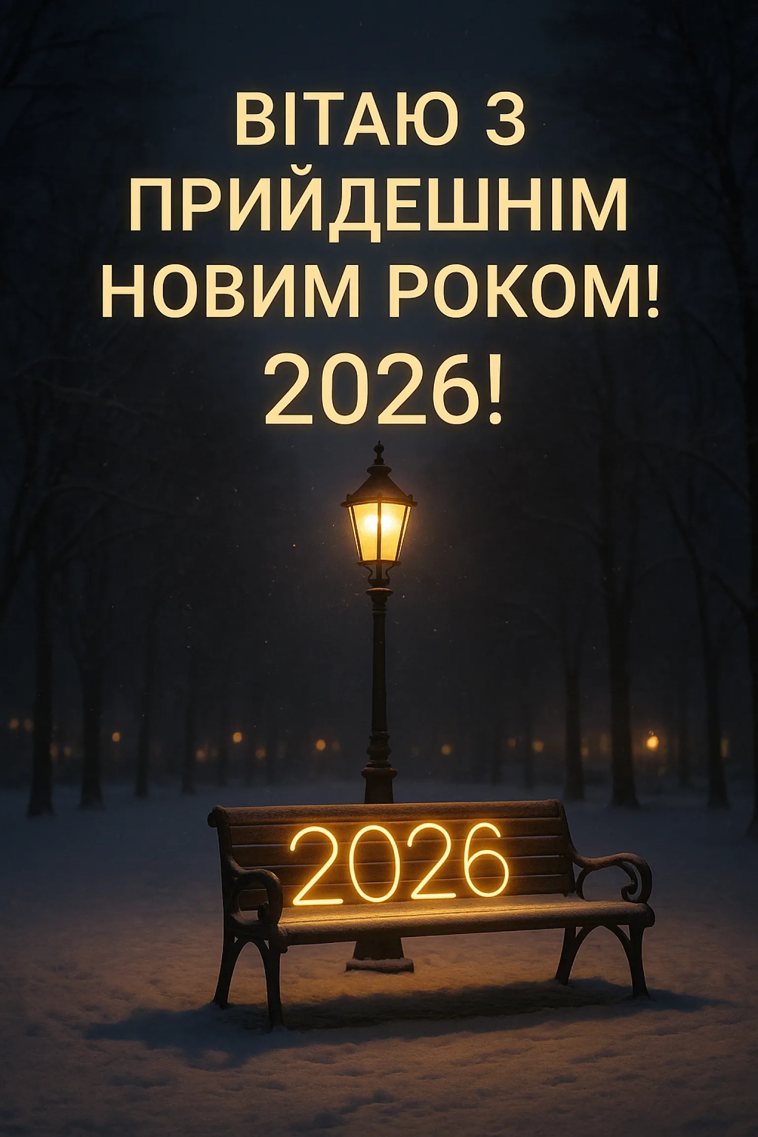 Привітання з прийдешнім новим роком 2026: коли чекаєш дива