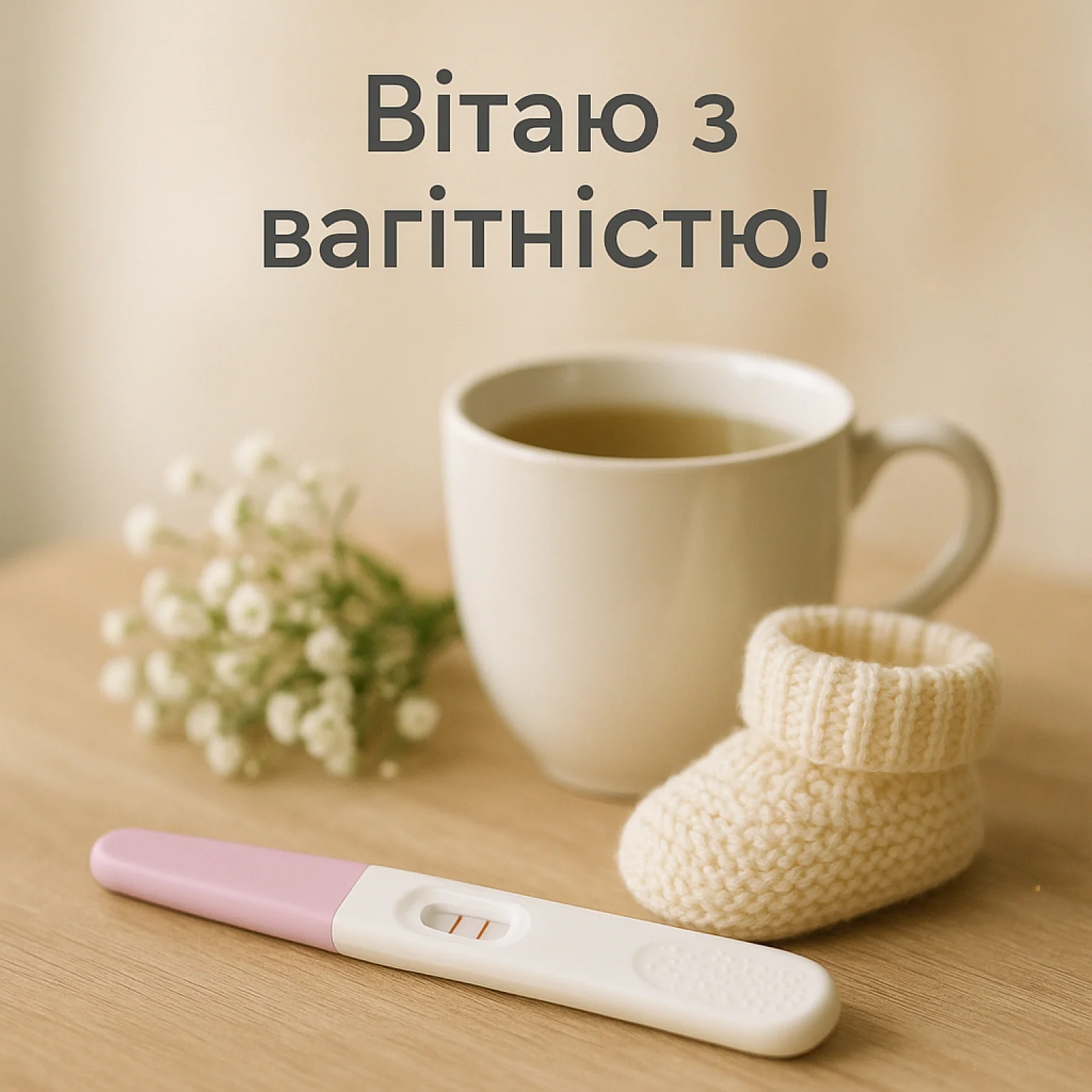 Привітання з вагітністю