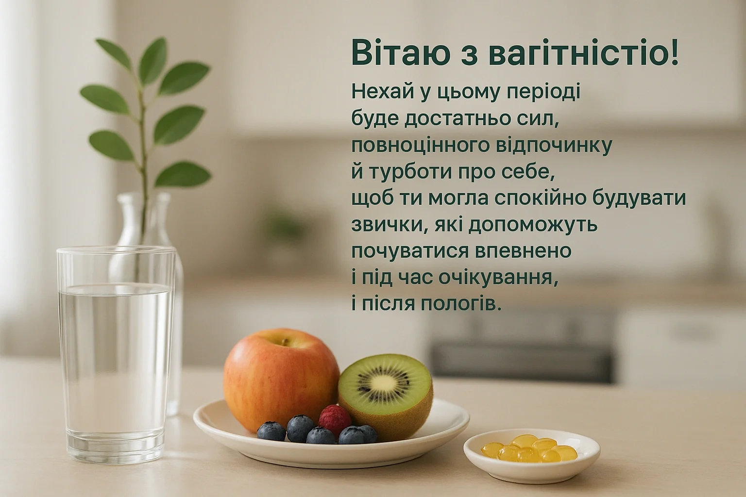 Привітання з вагітністю