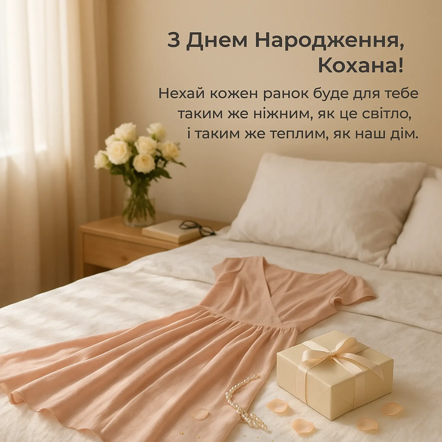 Привітання з днем народження дружині