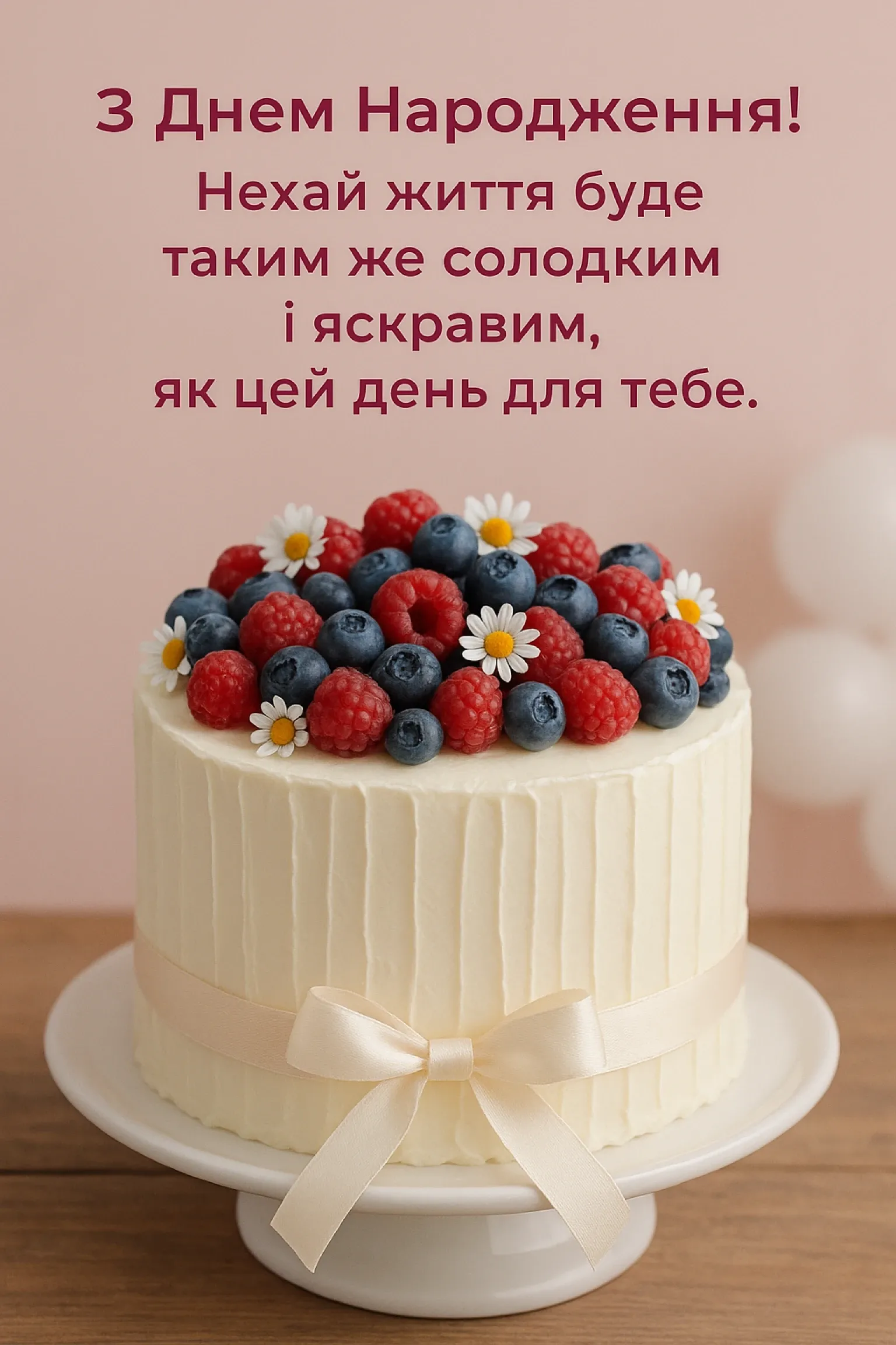 Привітання з днем народження дружині