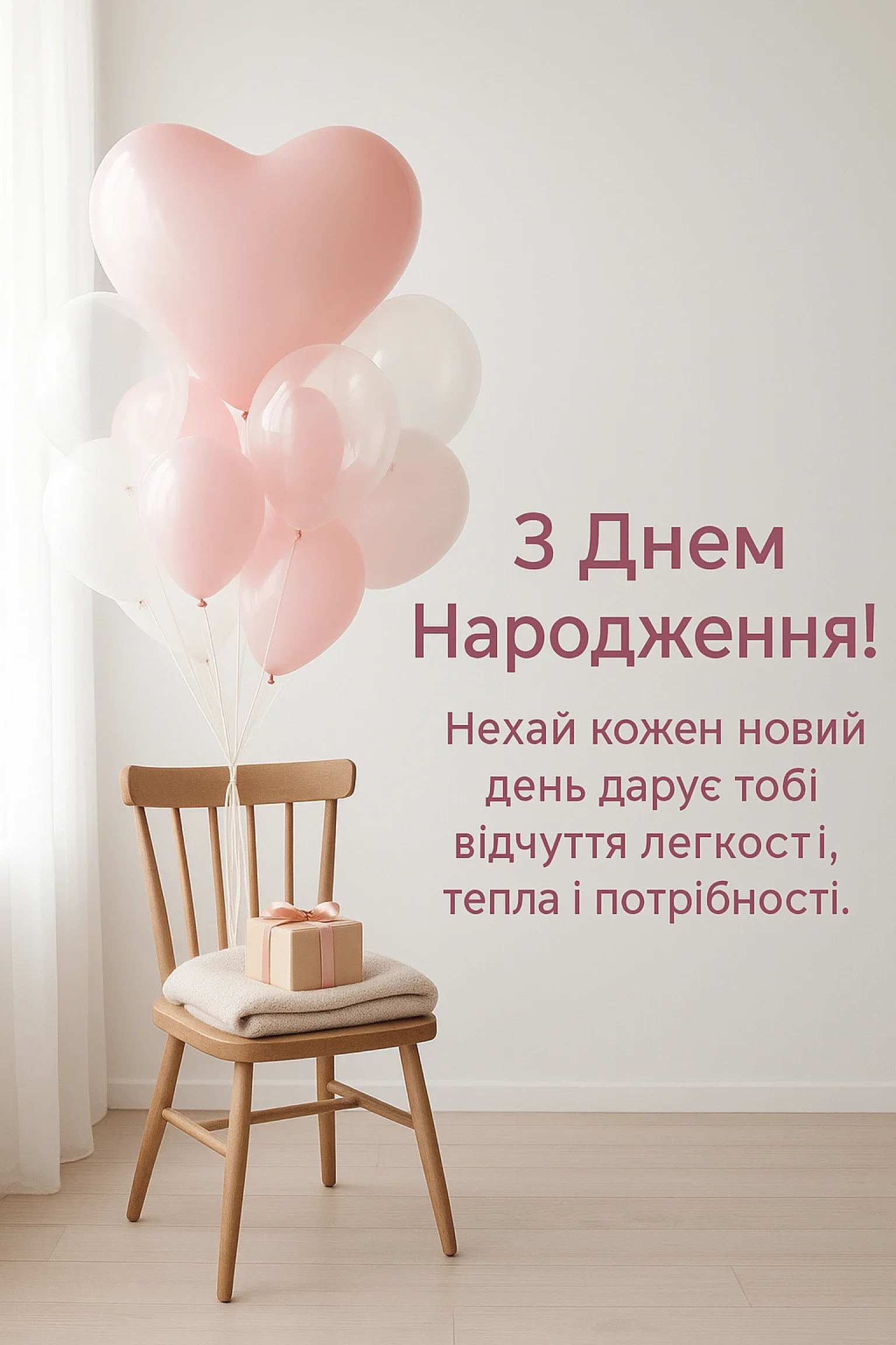Привітання з днем народження дружині