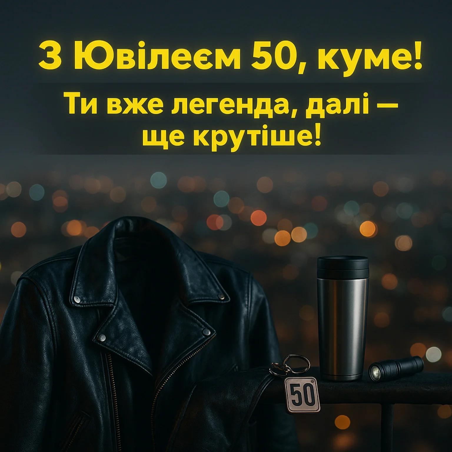 Привітання куму з ювілеєм 50 Привітання куму з ювілеєм 50