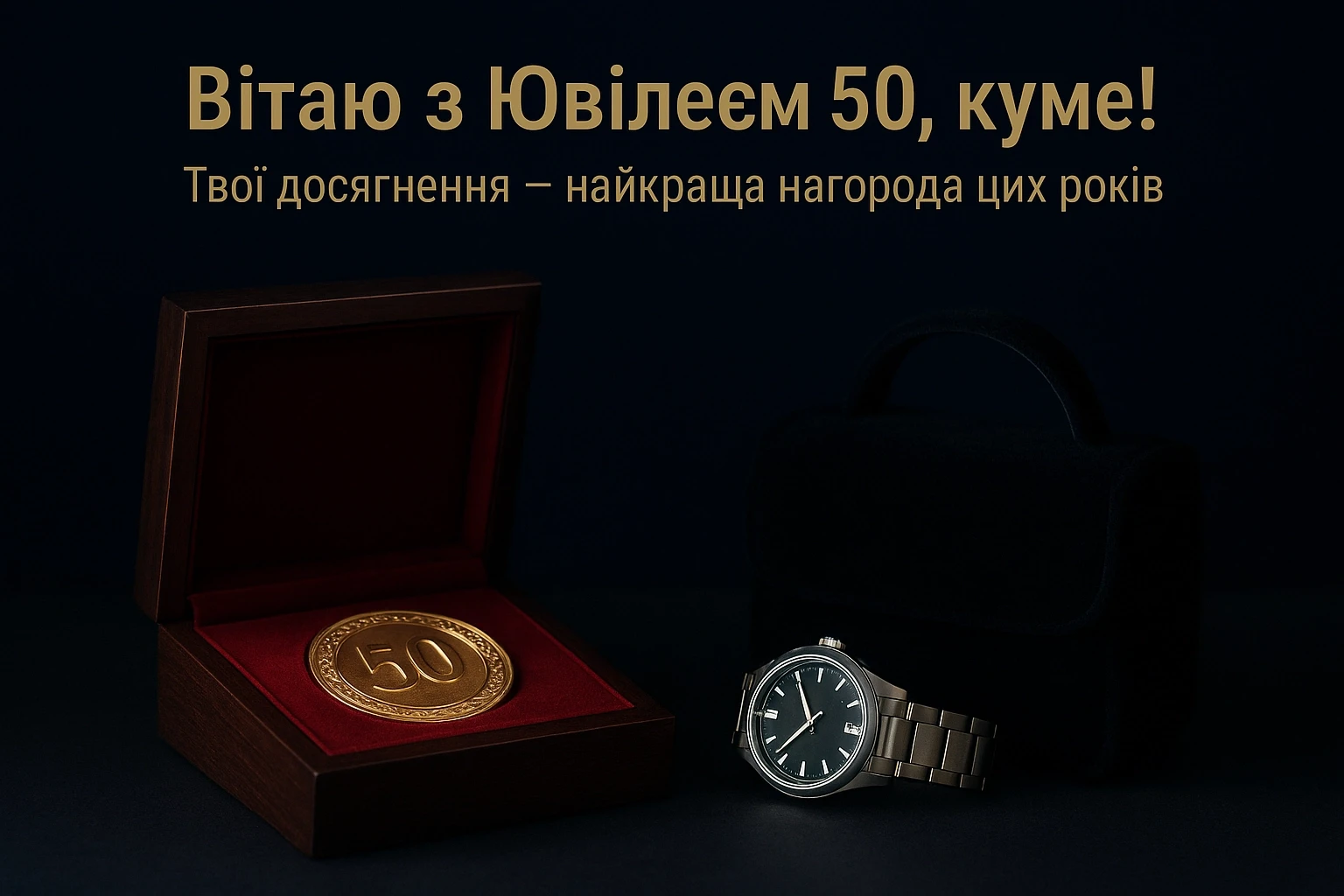 Привітання куму з ювілеєм 50 Привітання куму з ювілеєм 50