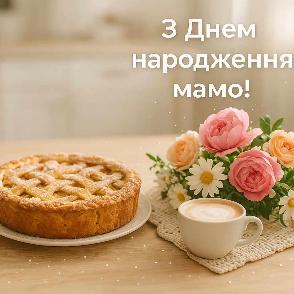 привітання з днем народження мамі