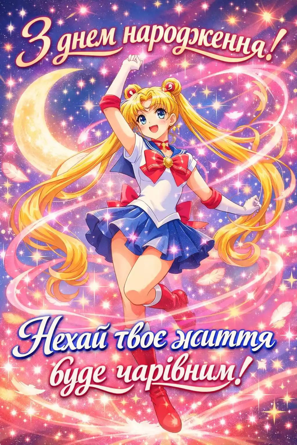 Привітання з днем народження дівчинці