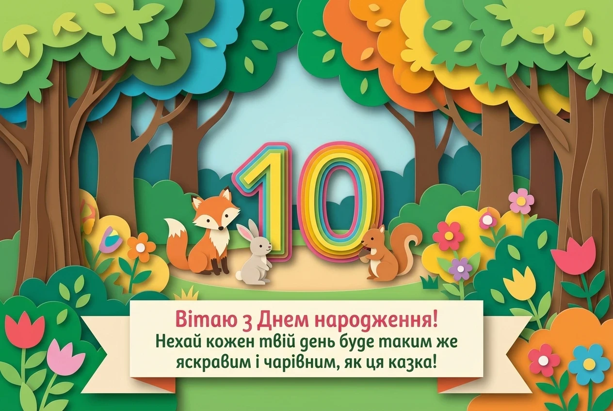 10 років дівчинці привітання 10 років дівчинці привітання