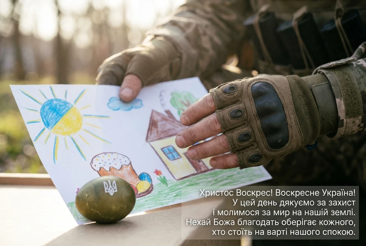 патріотичні привітання з великоднем