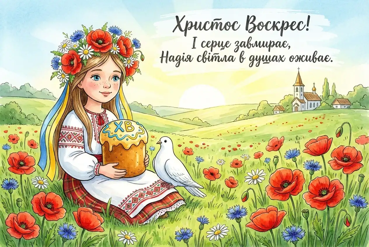 патріотичні привітання з великоднем