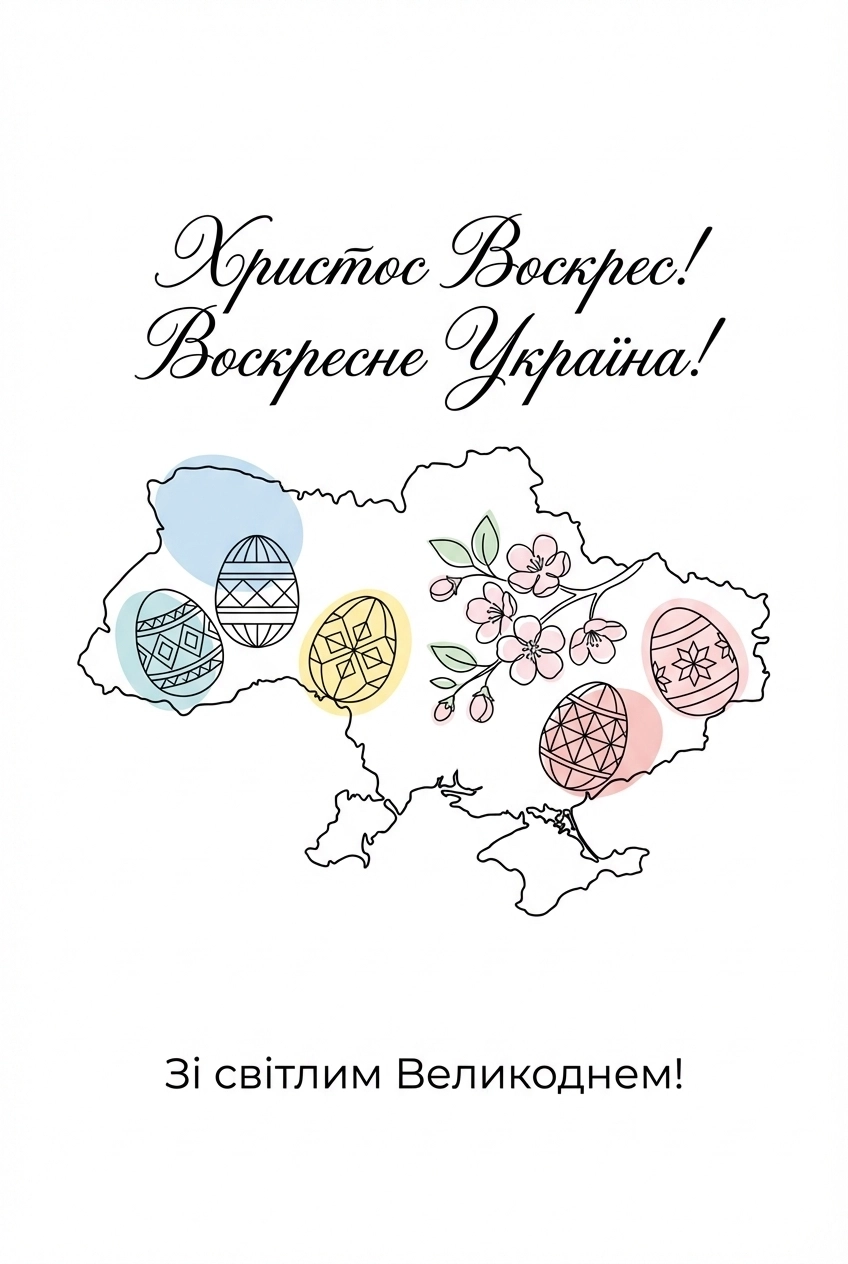 патріотичні привітання з великоднем