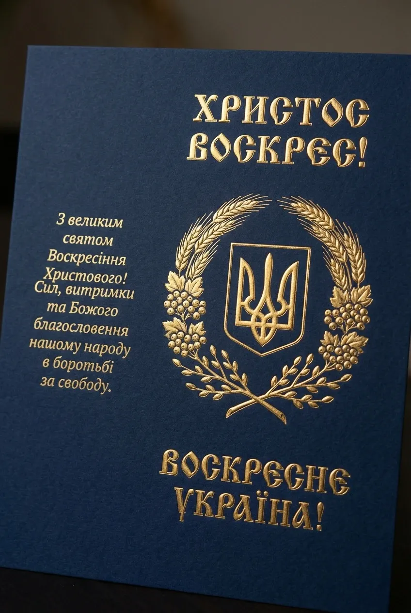 патріотичні привітання з великоднем