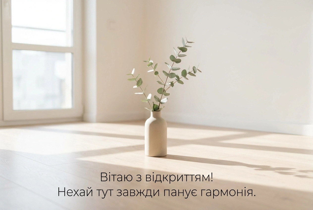 привітання з відкриттям магазину
