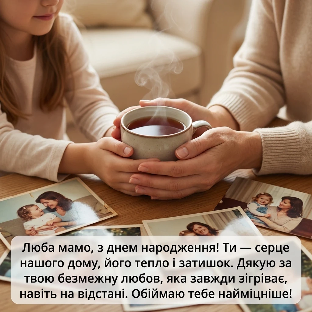 зворушливі привітання з днем народження мамі від дочки