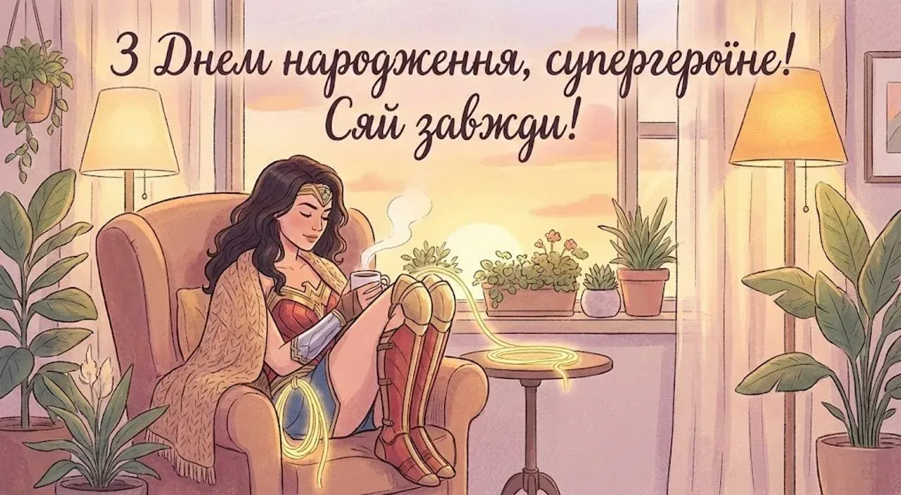 Картинки з привітаннями на день народження жінці
