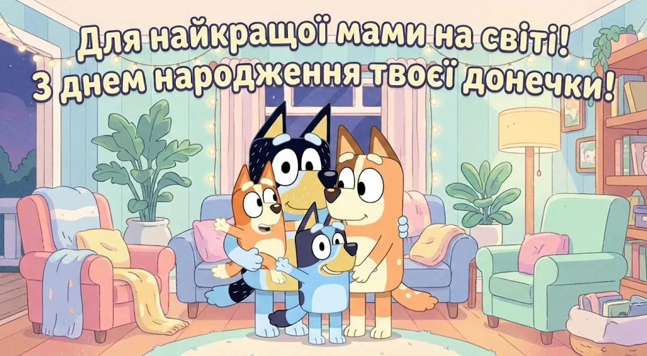 Привітання для мами з днем народження донечки