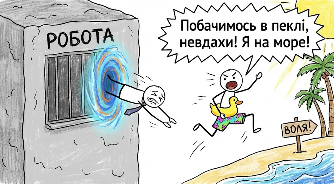 Прикольні привітання з відпусткою