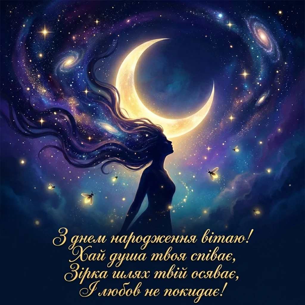 зворушливе привітання з днем народження жінці