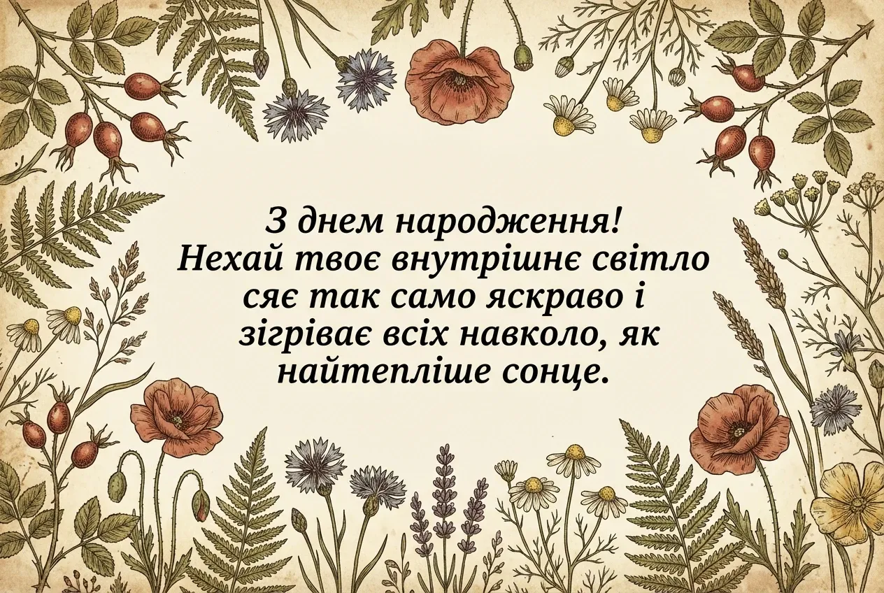 зворушливе привітання з днем народження жінці