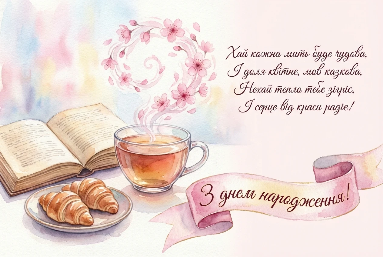 нові привітання з днем народження жінці