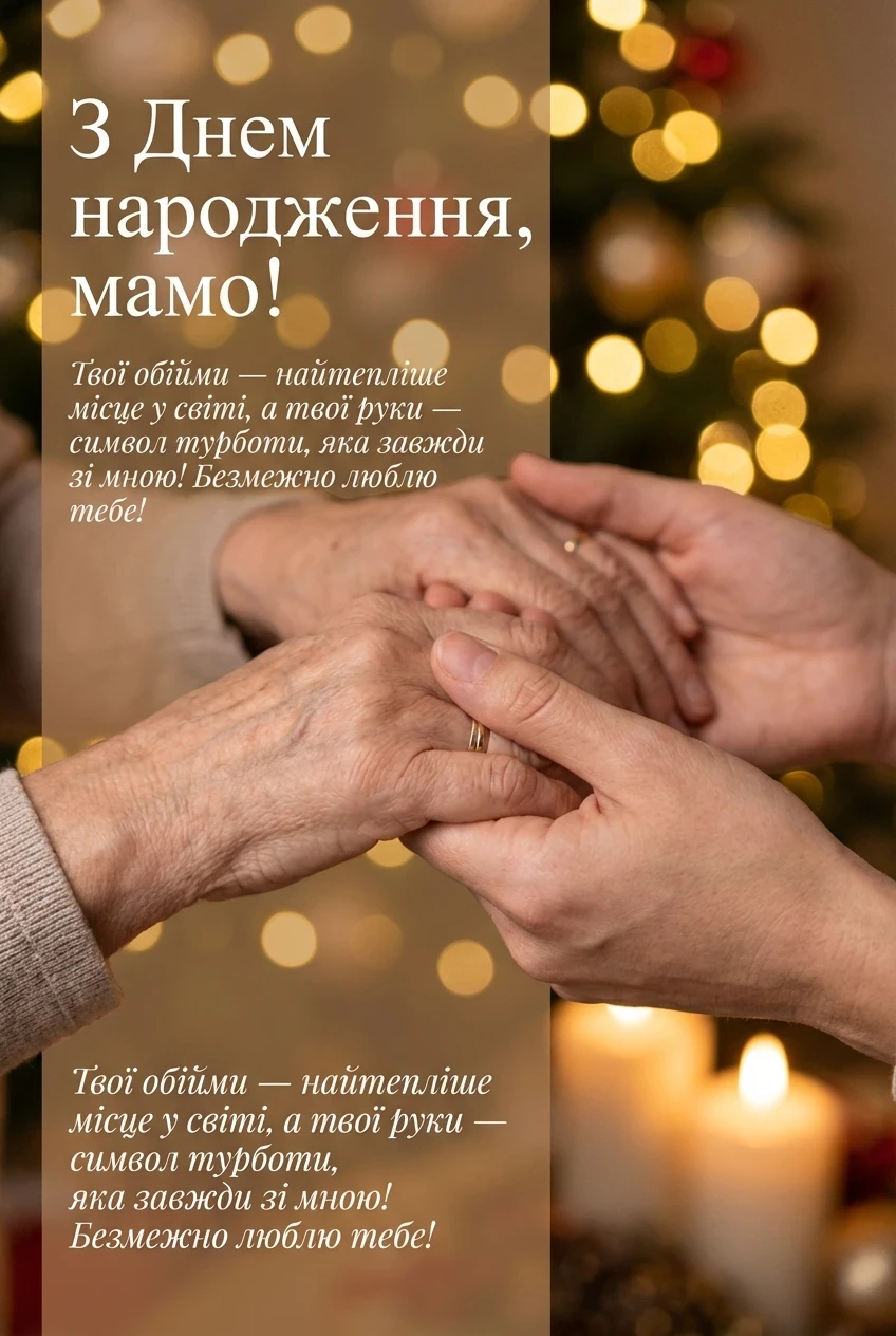 привітання з днем народження мамі своїми словами, до сліз
