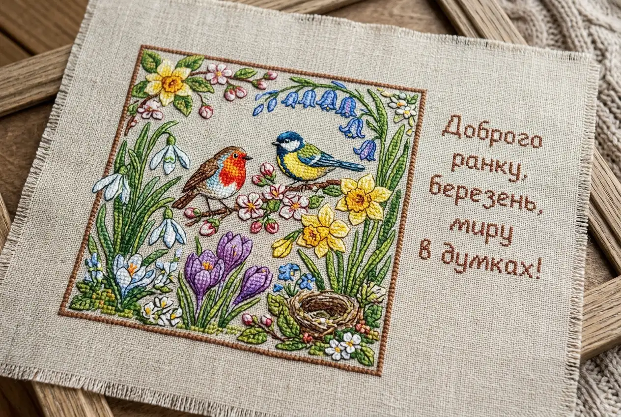 Доброго ранку, березень: душевні привітання та найкращі весняні листівки для гарного настрою