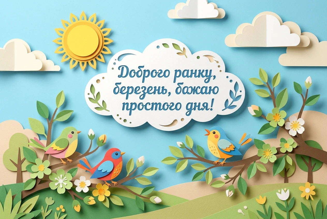 Доброго ранку, березень: душевні привітання та найкращі весняні листівки для гарного настрою
