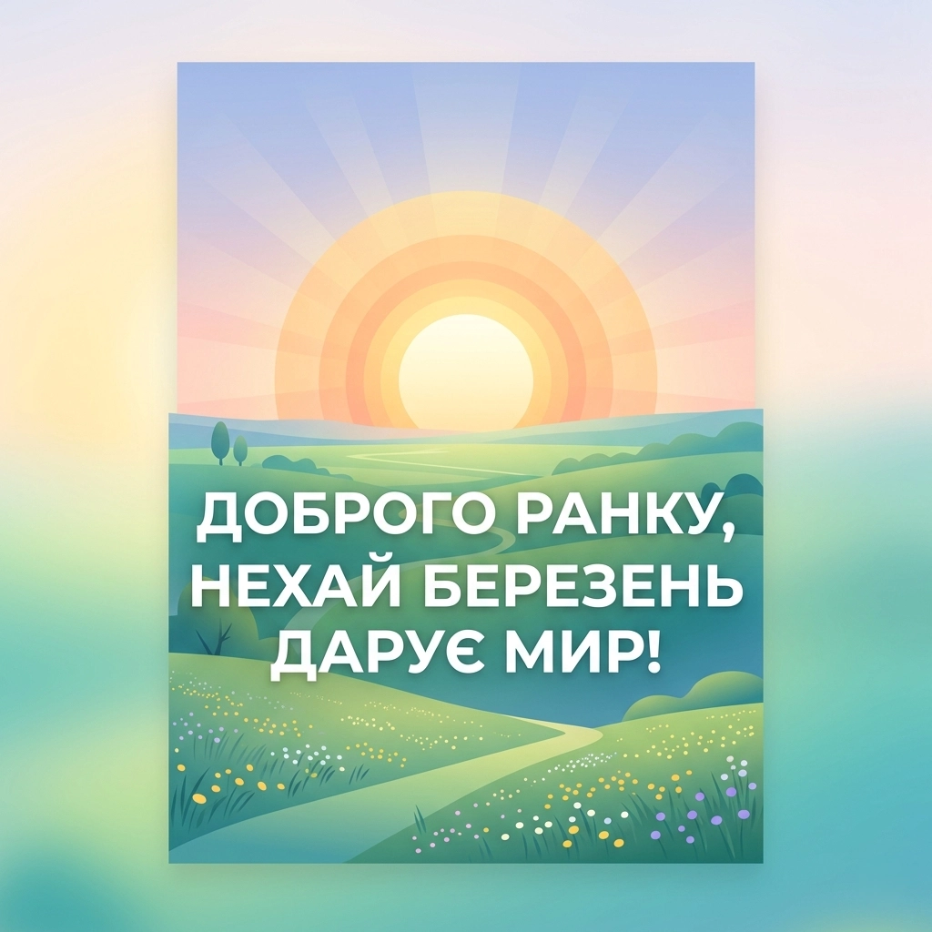 Доброго ранку, березень: душевні привітання та найкращі весняні листівки для гарного настрою