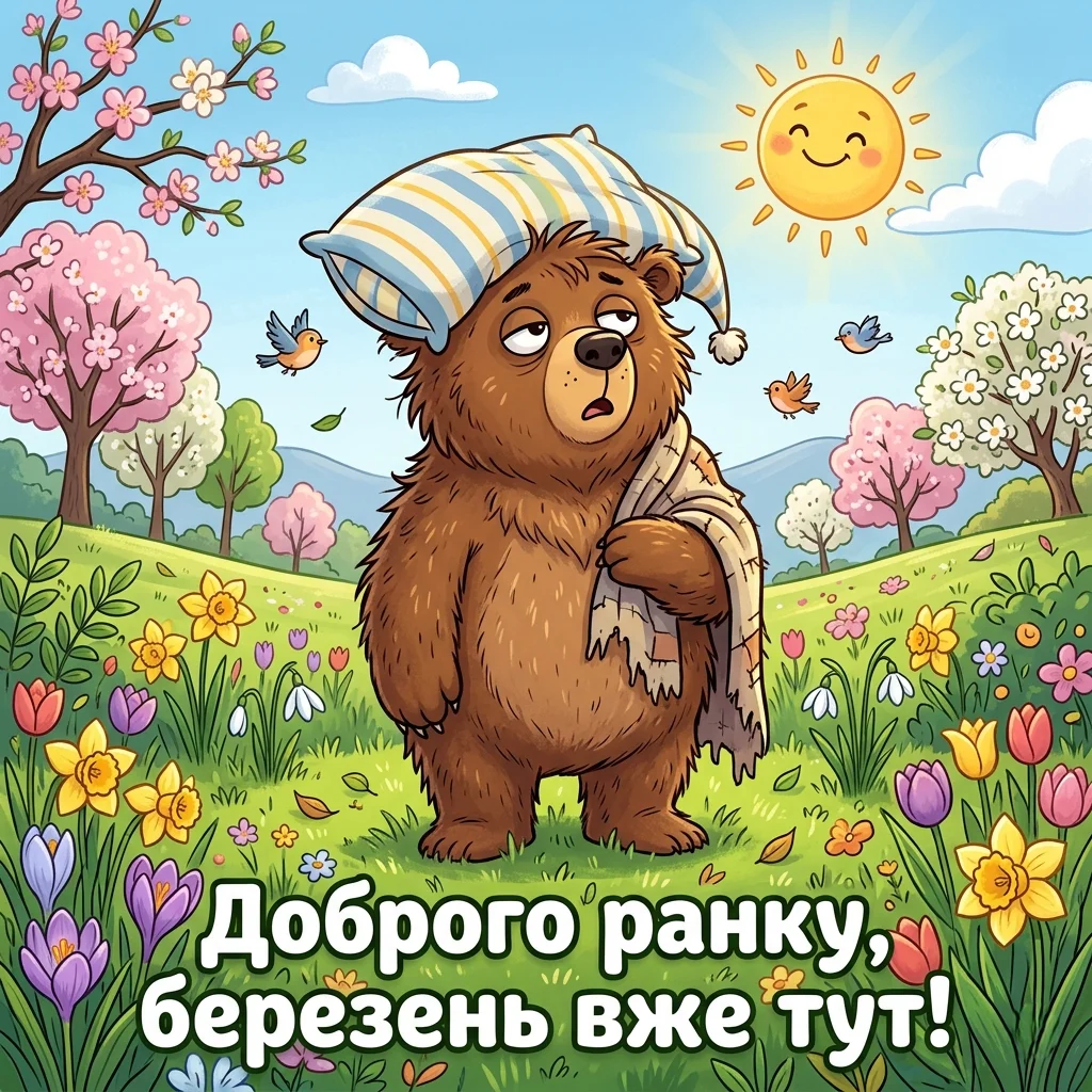 Доброго ранку, березень: душевні привітання та найкращі весняні листівки для гарного настрою