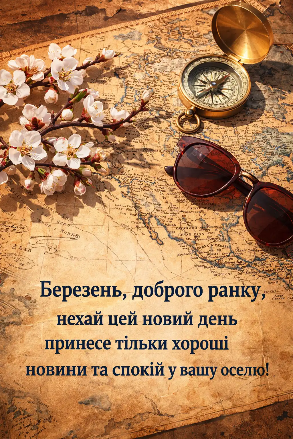 Доброго ранку, березень: душевні привітання та найкращі весняні листівки для гарного настрою