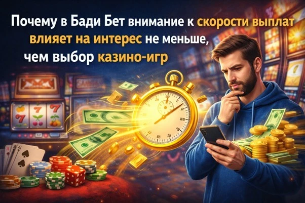 Почему в Бади Бет внимание к скорости выплат влияет на интерес не меньше, чем выбор казино-игр