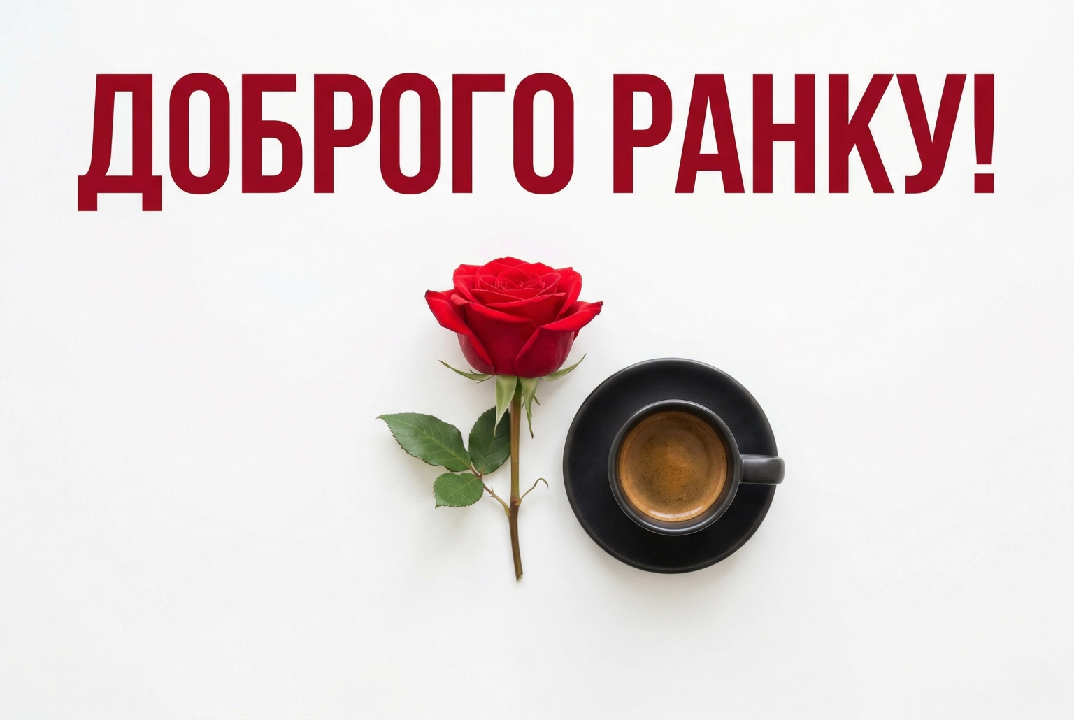 Доброго ранку: кава, квіти та найкращі побажання у світлинах